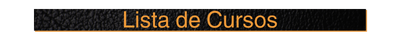 Lista de Cursos